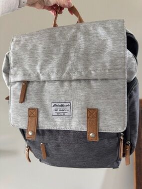 Eddie Bauer Cascade First Adventures Diaper Bag Laptop Bag